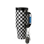 Thicc Buddy 40oz | Black \u0026 White Checkered